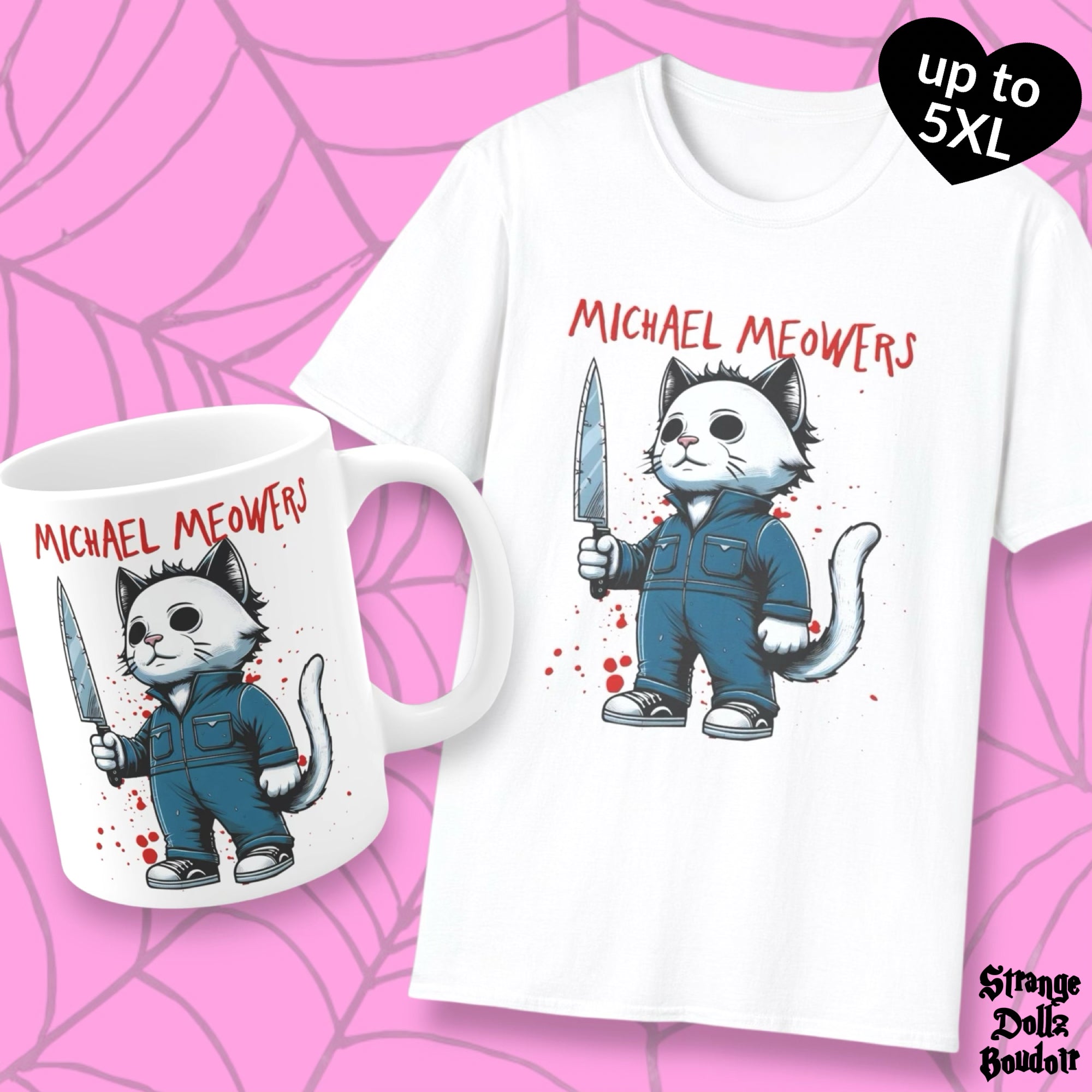 Michael Myers cute Softstyle T-Shirt, Halloween, Horror movies, up to 5XL