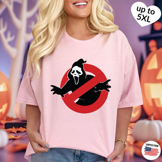 Ghostface Scream Softstyle T-Shirt, Halloween, Horror movies, up to 5XL