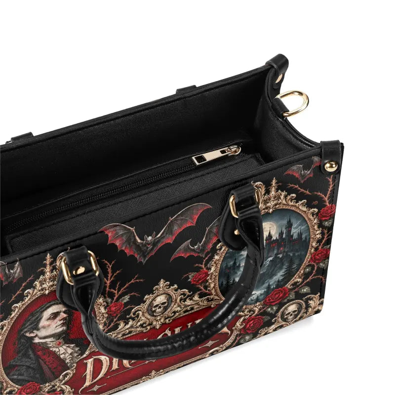 Dracula vegan leather luxury handbag