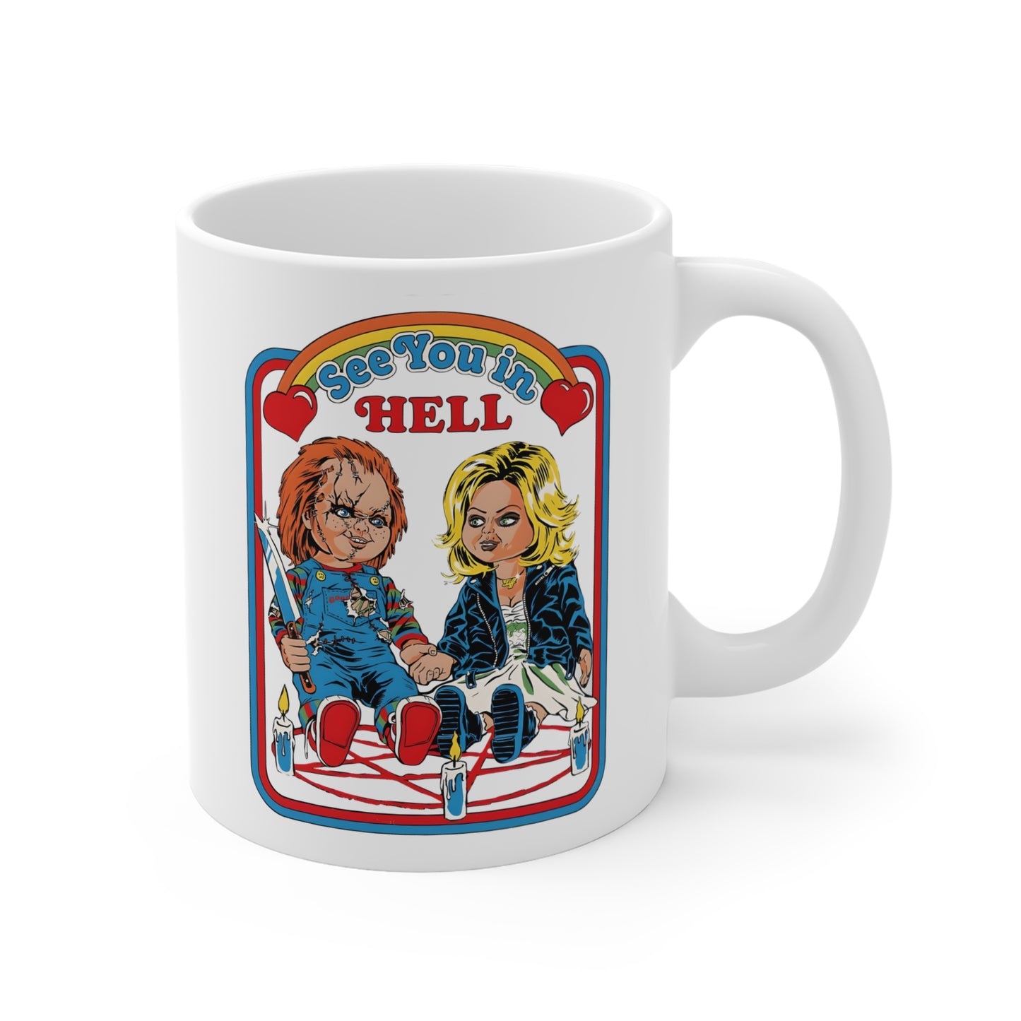 Chucky Valentine’s Mug, Horror Movie, Halloween