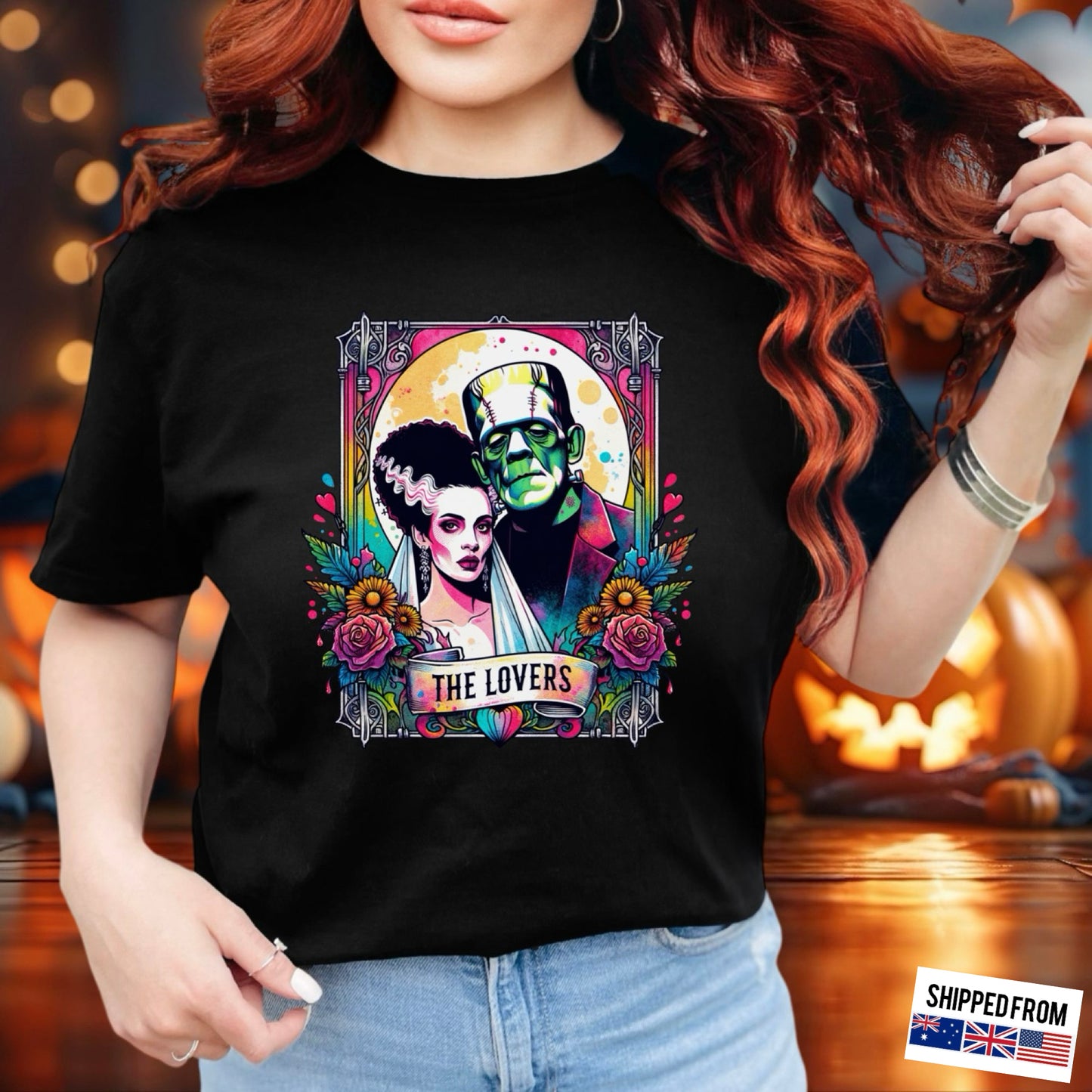 Frankenstein Tarot card Softstyle T-Shirt