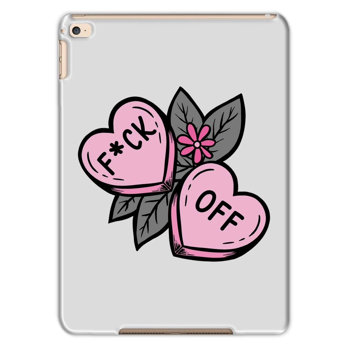 F*ck Off cute tattoo design Tablet Cases