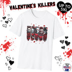 Valentines horror movie tshirt