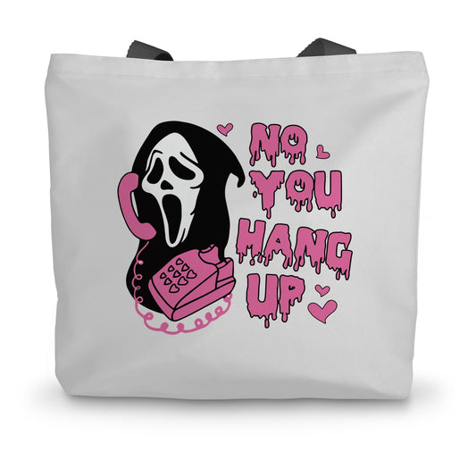 Scream Ghostface Horror Movie Canvas Tote Bag