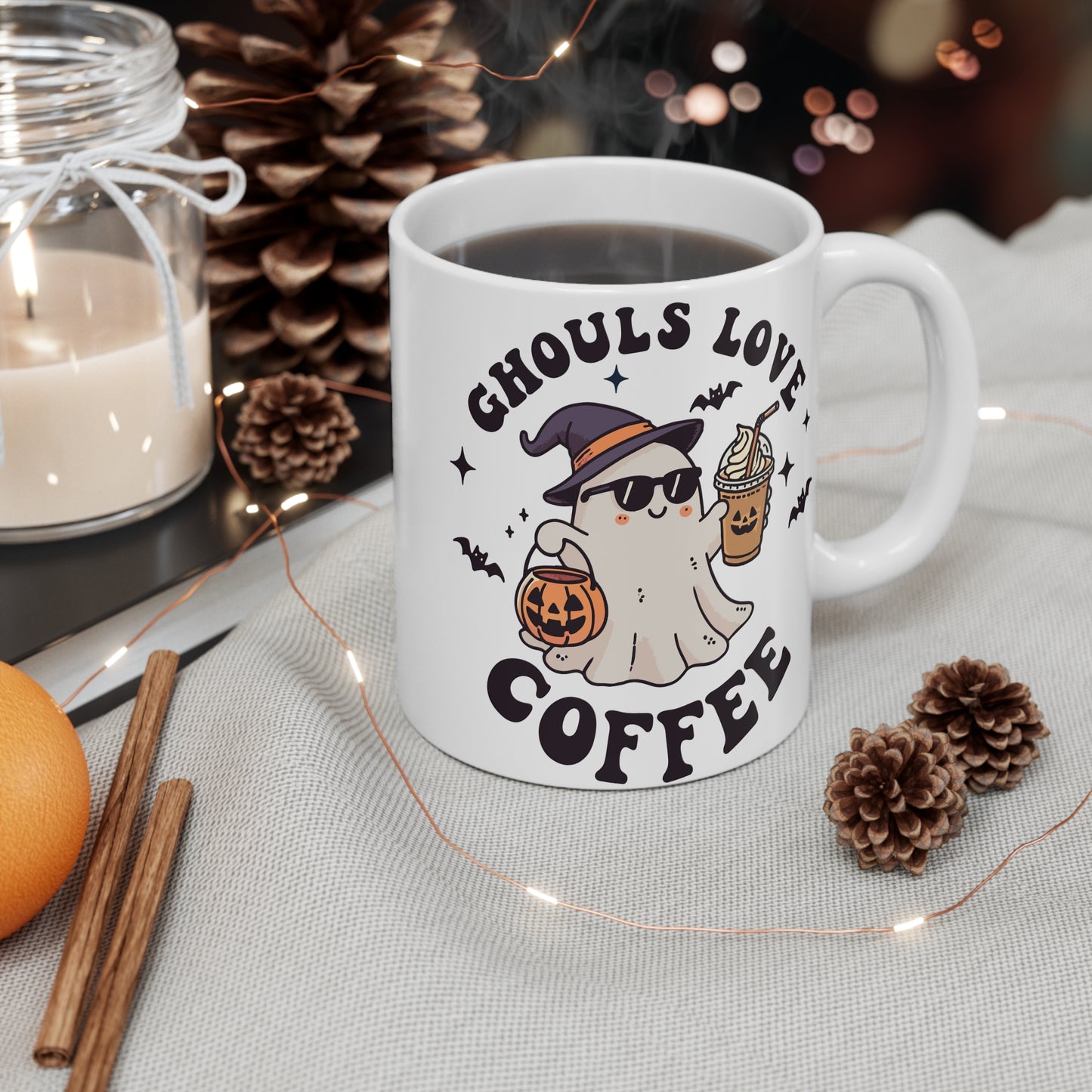 Ghouls love Coffee, Halloween Mug