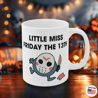 Little Miss Friday the 13th Mug, Jason Voorhees, Horror movies