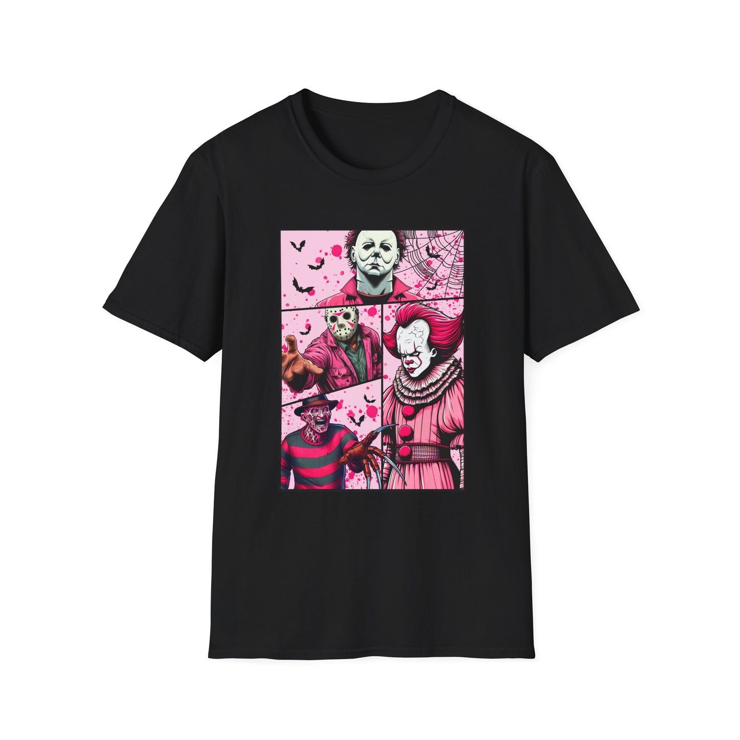 Pastel goth horror movies, Halloween,  Softstyle T-Shirt