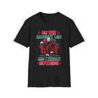 On the Naughty List, Christmas Softstyle T-Shirt, up to 5XL, Jason Voorhees, Horror Movie, Ugly Christmas Jumper