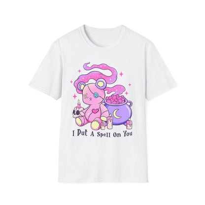 I put a spell on you, Softstyle T-Shirt, Halloween, kawaii, up to 5XL