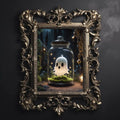 Cute Ghost Fine Art Print, Dark Academia, Goth Wall Decor, Gothic Gallery Wall, Halloween Decor