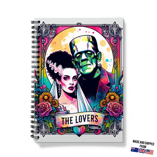 Frankenstein Tarot card Notebook