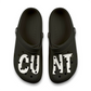 C*nt Print EVA Foam Clogs for Comfortable & Fun Footwear, Garden Shoes, Casual Slippers, Trendy Summer Footwear