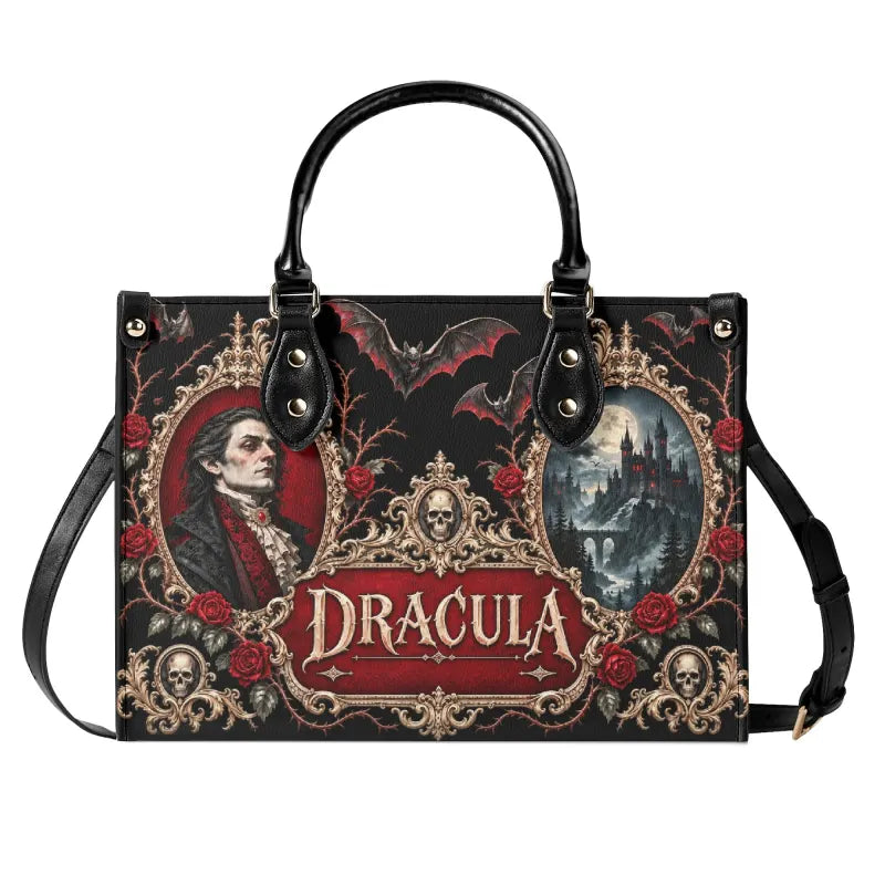 Dracula vegan leather luxury handbag