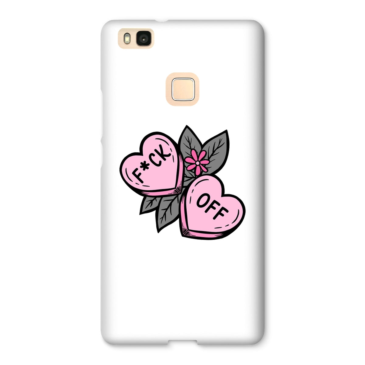 F*ck Off cute tattoo design Snap Phone Case