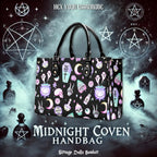 Pastel Goth Vegan Leather Handbag