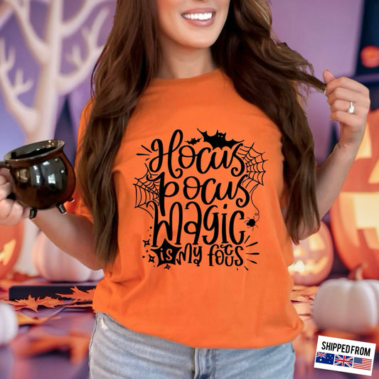 Hocus Pocus, need coffee, Halloween Softstyle T-Shirt