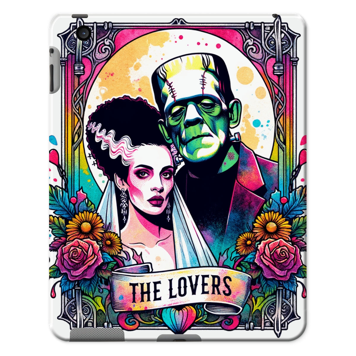 Frankenstein Tarot card Tablet Cases