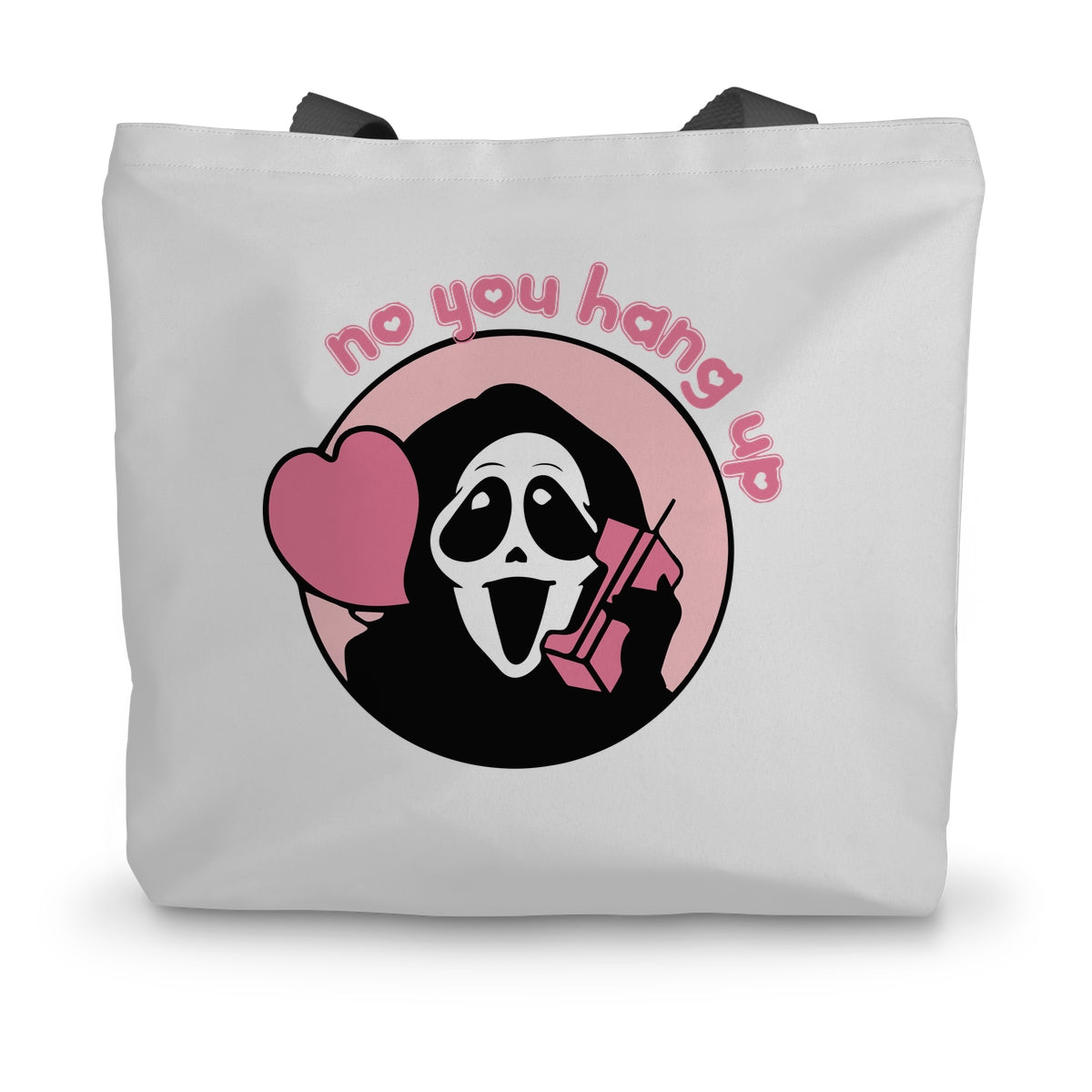 Scream Ghostface Canvas Tote Bag