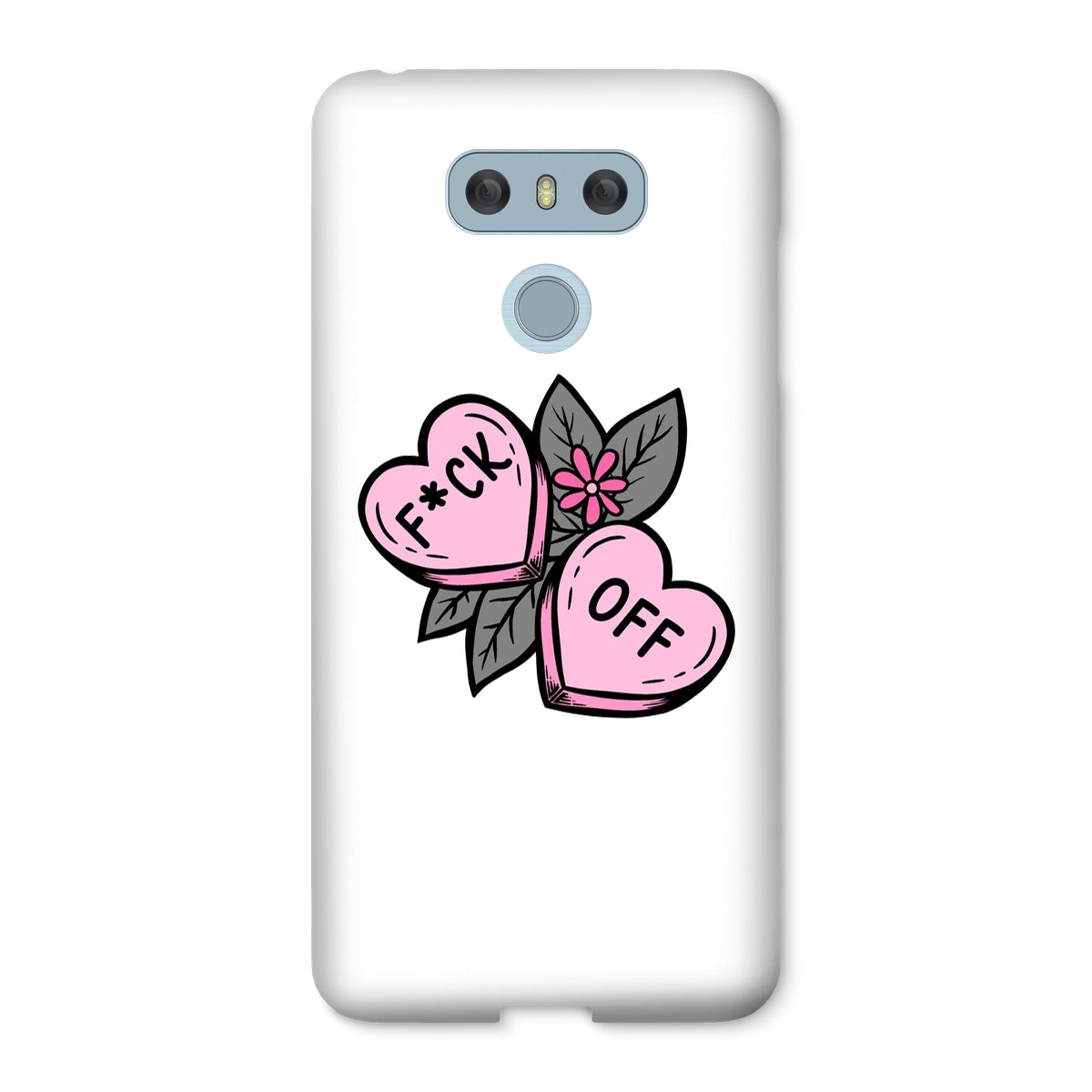 F*ck Off cute tattoo design Snap Phone Case