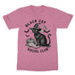 Black cat social club, Softstyle T-Shirt