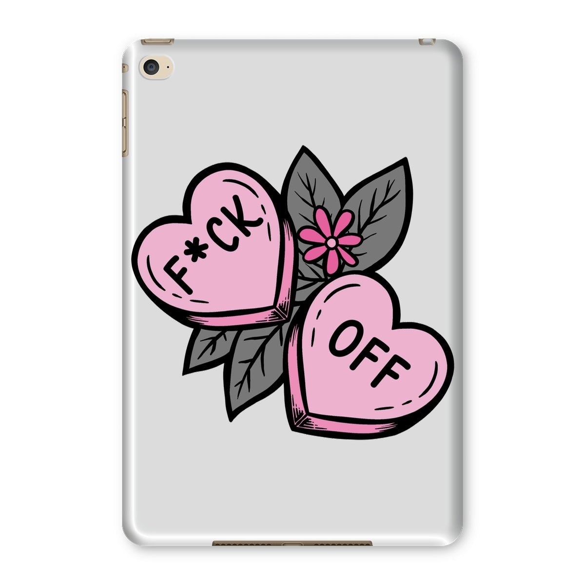 F*ck Off cute tattoo design Tablet Cases