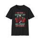 On the Naughty List, Christmas Softstyle T-Shirt, Michael Myers, Horror Movie, Ugly Christmas Jumper