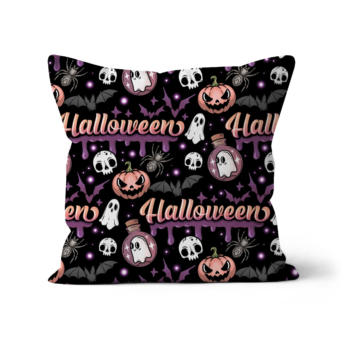 Spooky cute pastel Halloween Cushion