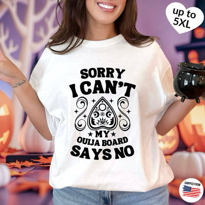 My Ouija Board says NO, Halloween Softstyle T-Shirt