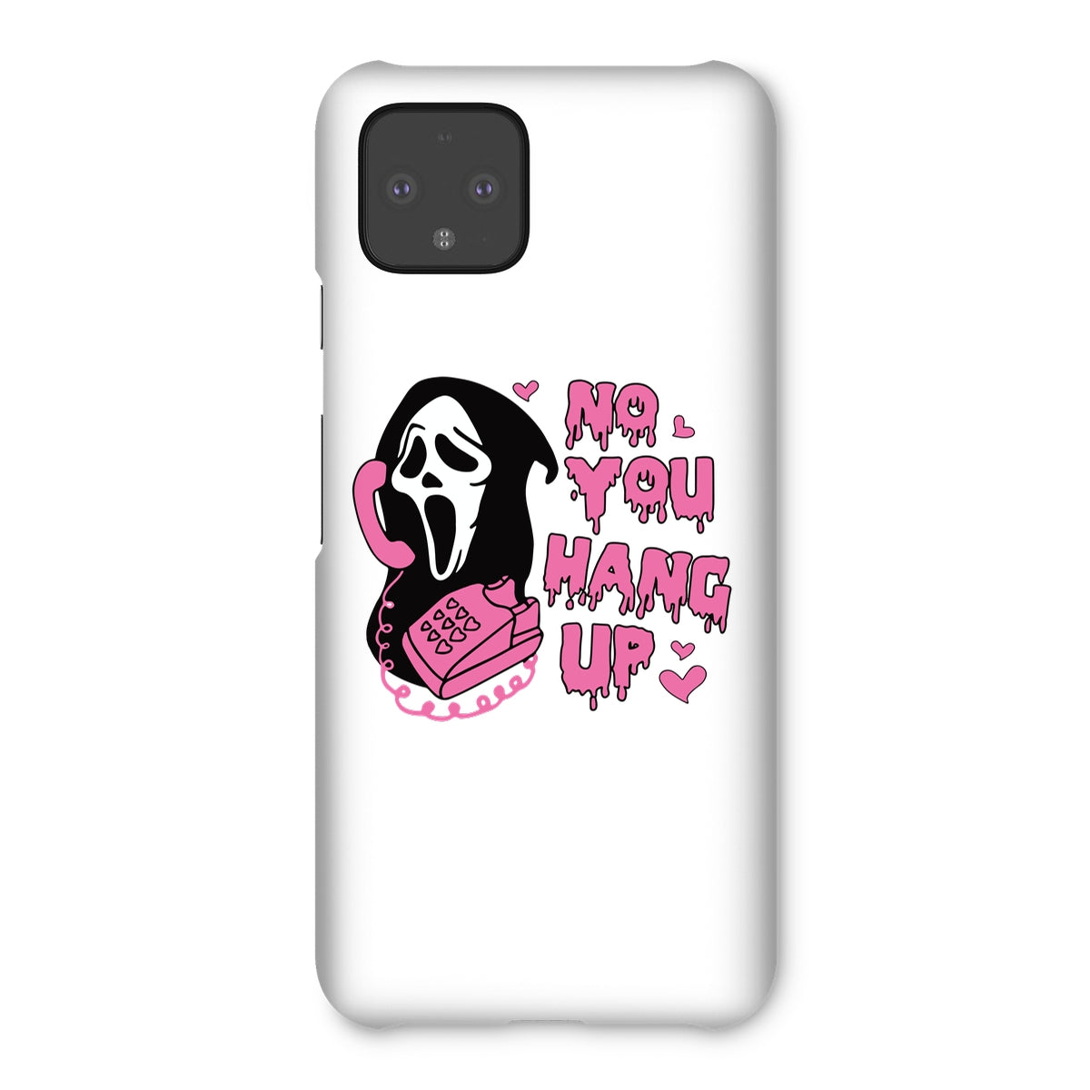 Scream Ghostface Horror Movie Snap Phone Case