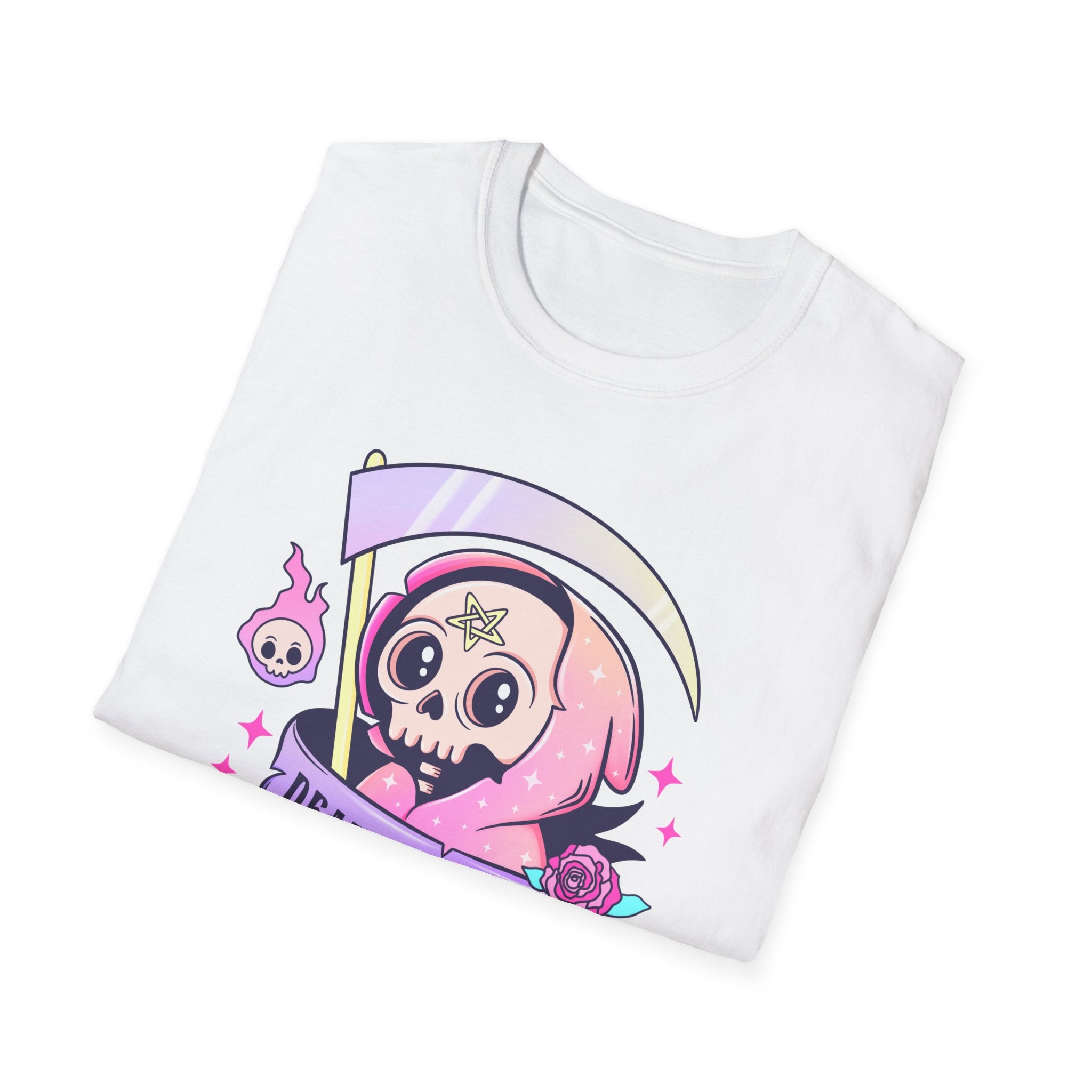 Dead inside but still cute, Softstyle T-Shirt, Halloween, kawaii, up to 5XL