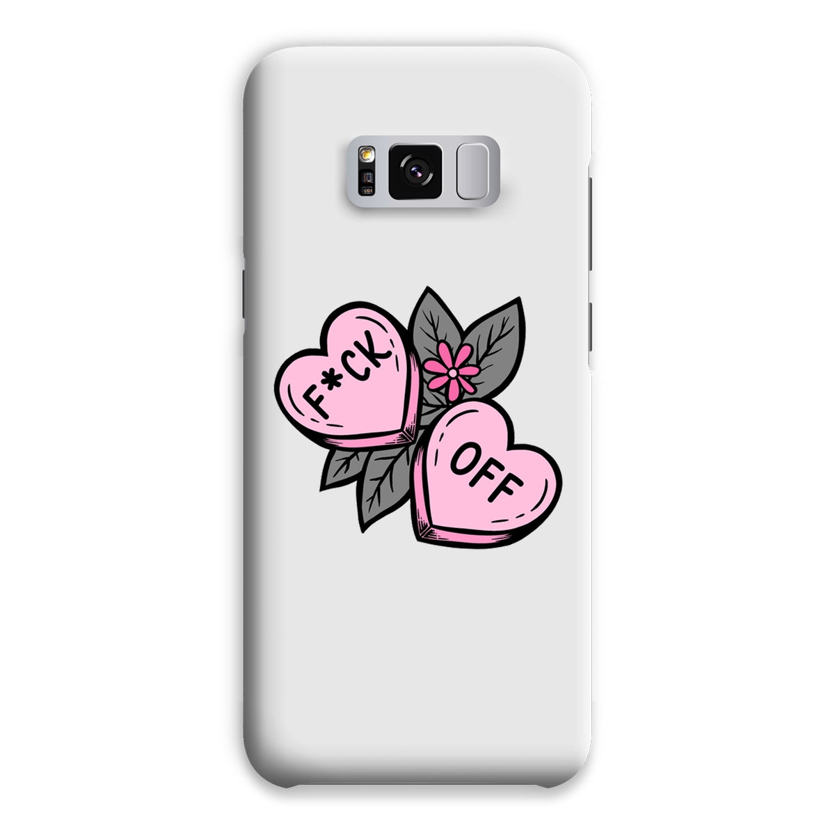 F*ck Off cute tattoo design Snap Phone Case