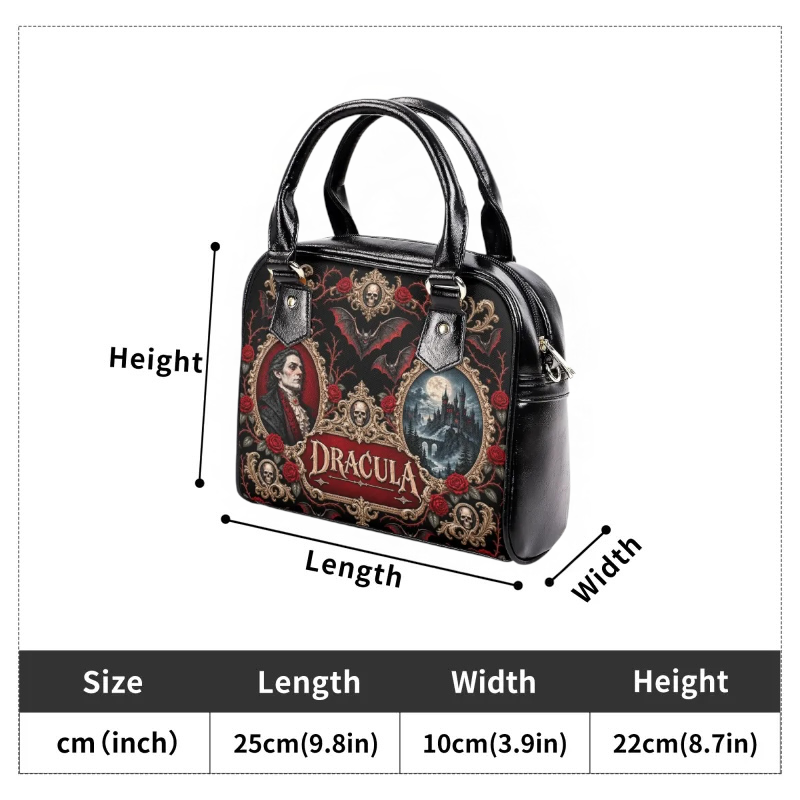 Dracula Vegan Leather Handbag