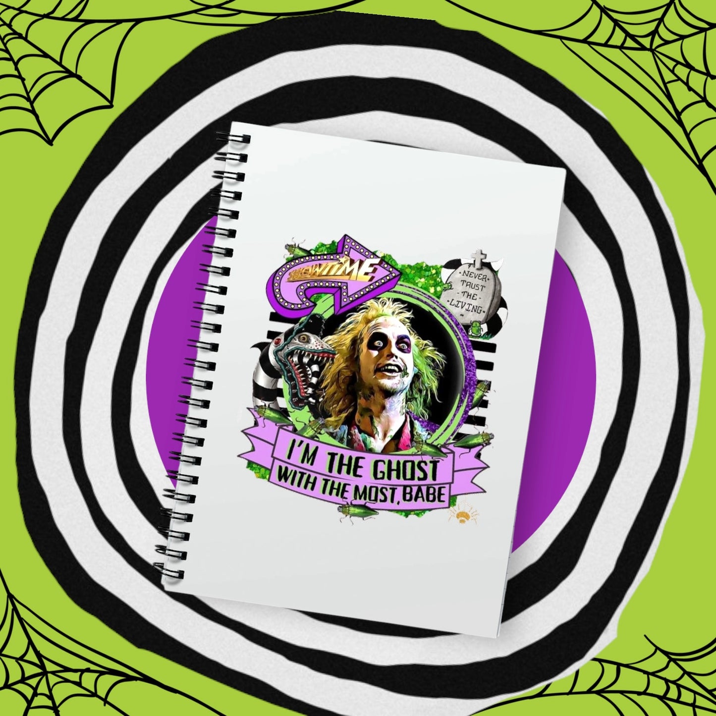 Beetlejuice, the ghost with the most Notebook