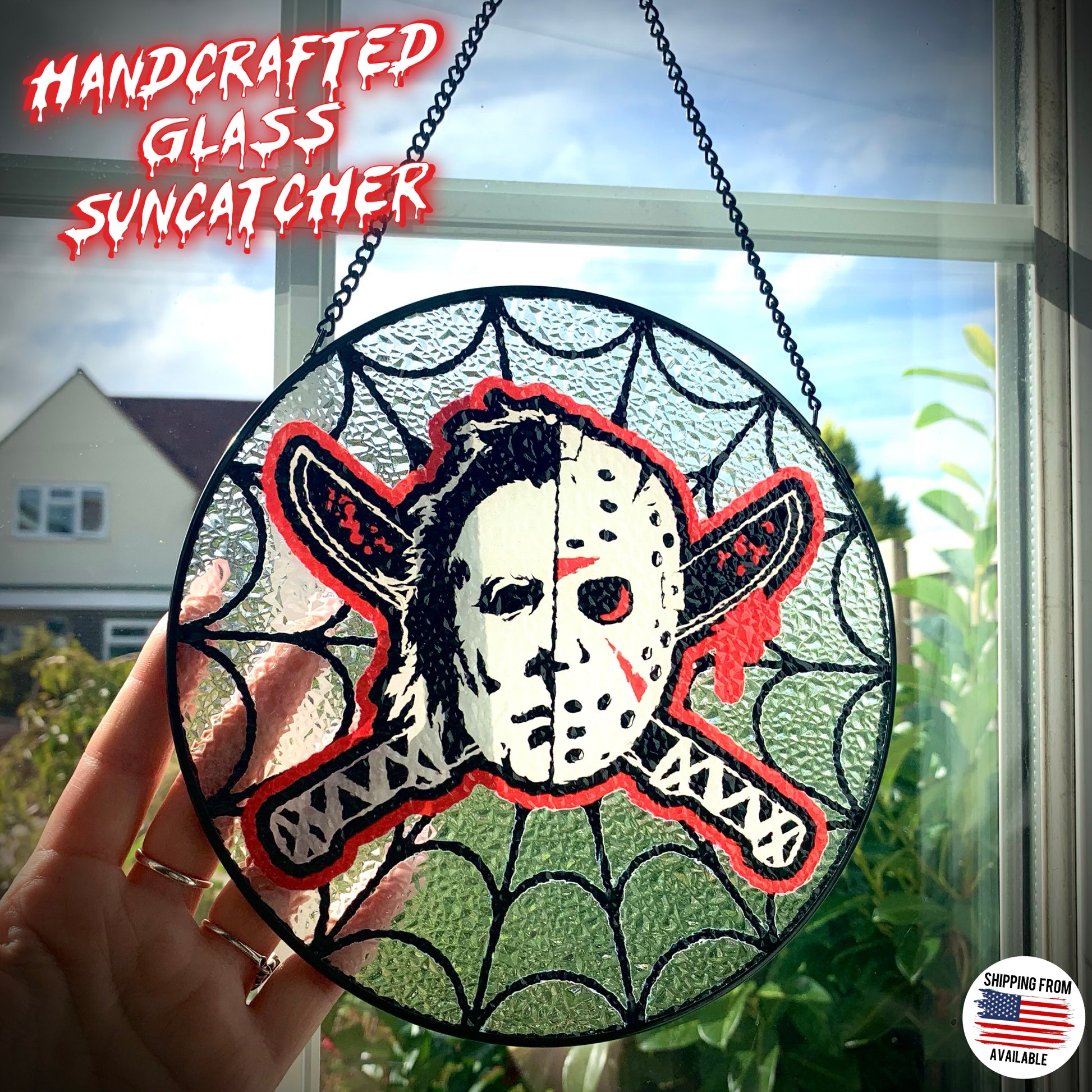 Horror movies suncatcher