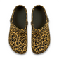 Leopard Print EVA Foam Clogs for Comfortable & Fun Footwear, Garden Shoes, Casual Slippers, Trendy Summer Footwear