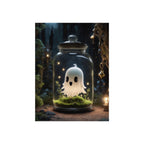 Cute Ghost Fine Art Print, Dark Academia, Goth Wall Decor, Gothic Gallery Wall, Halloween Decor