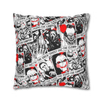 Horror Movies Tarot Square Pillowcase, Halloween