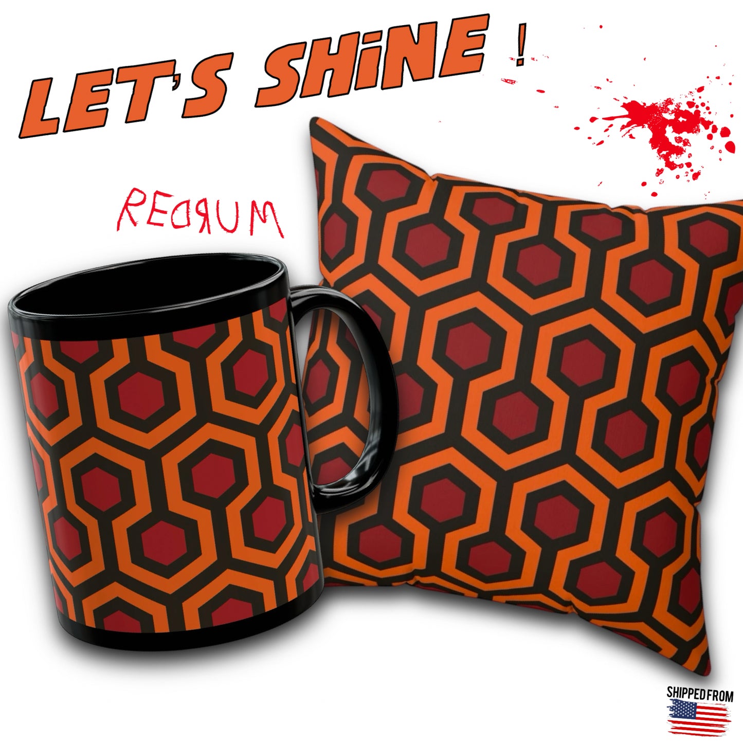 Let’s Shine ! Horror Hotel Carpet Mug, horror movie