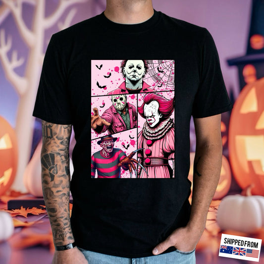 Pastel goth horror movies, Halloween,  Softstyle T-Shirt