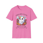 Feeling cute, might haunt you later, Softstyle T-Shirt, Halloween, kawaii, up to 5XL