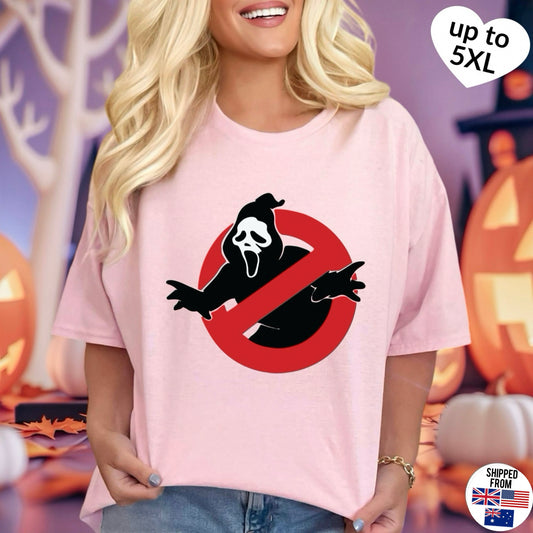 Ghostface Scream Softstyle T-Shirt, Halloween, Horror movies, up to 5XL