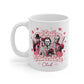 Anti Valentine Club Mug, Horror Movie, Halloween