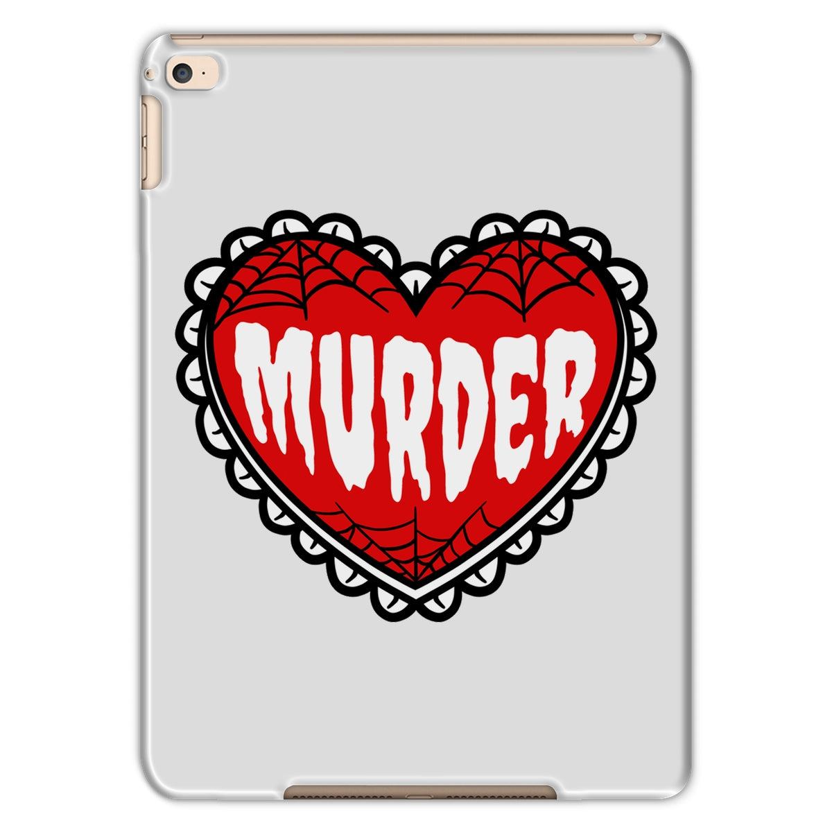 Murder, cute heart design Tablet Cases