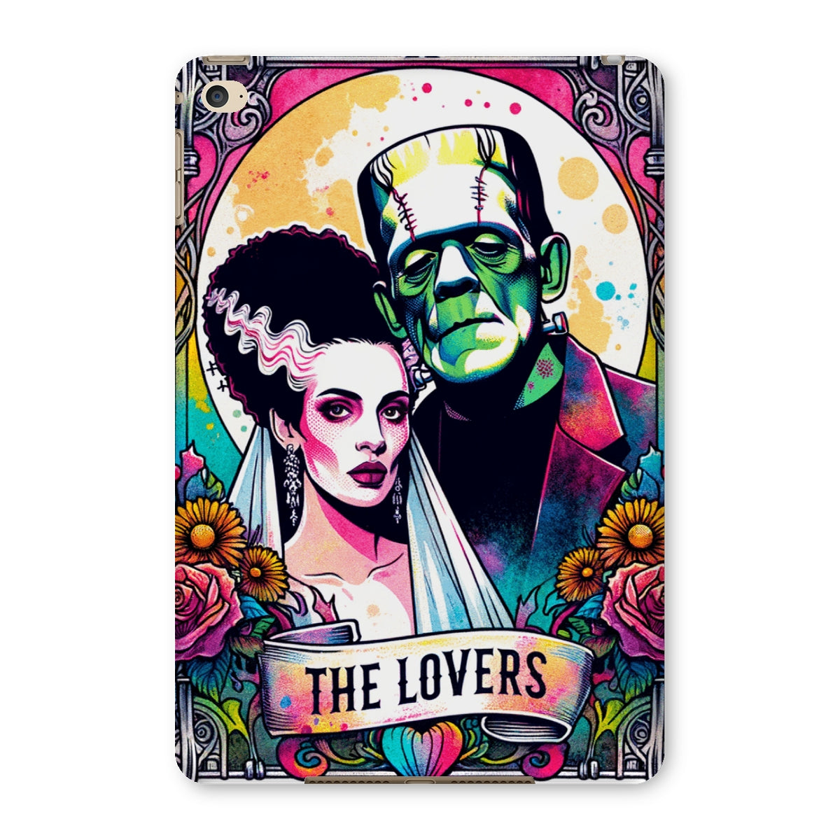 Frankenstein Tarot card Tablet Cases