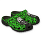 Frankenstein Leopard Print EVA Foam Clogs for Comfortable & Fun Footwear, Garden Shoes, Casual Slippers, Trendy Summer Footwear