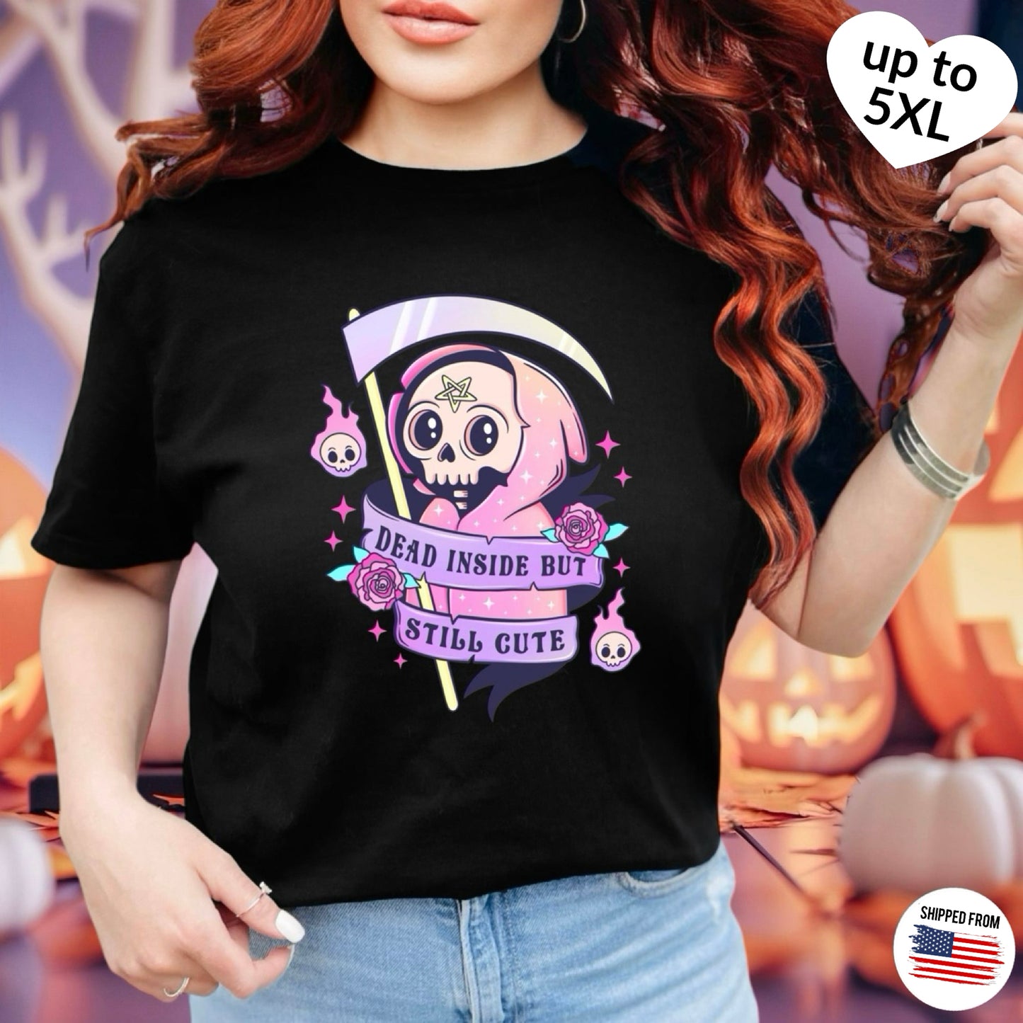 I put a spell on you Softstyle T-Shirt, Halloween, kawaii, up to 5XL