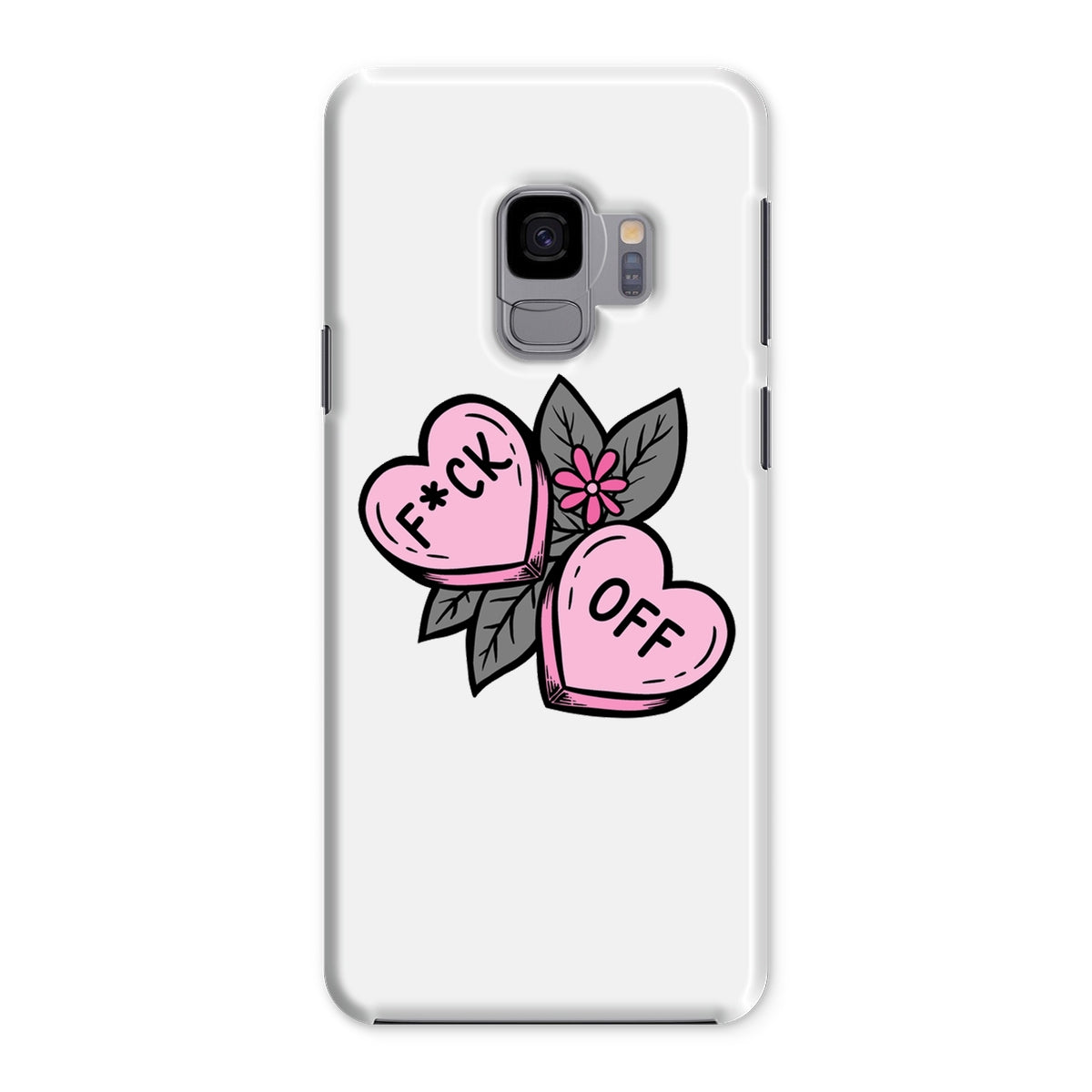 F*ck Off cute tattoo design Snap Phone Case