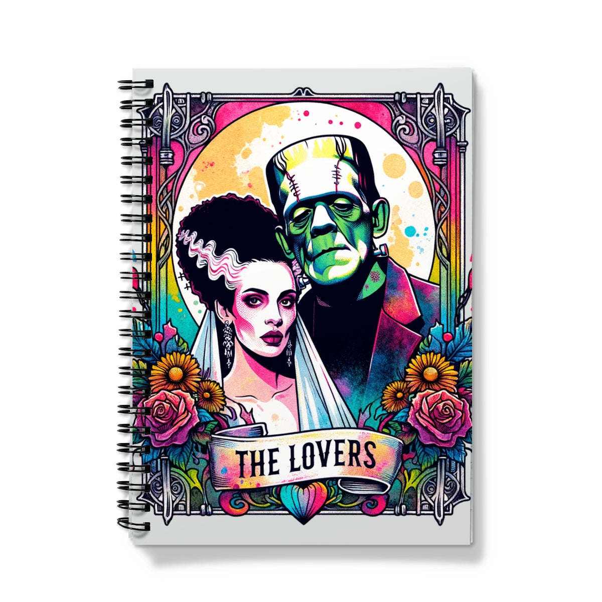 Frankenstein Tarot card Notebook