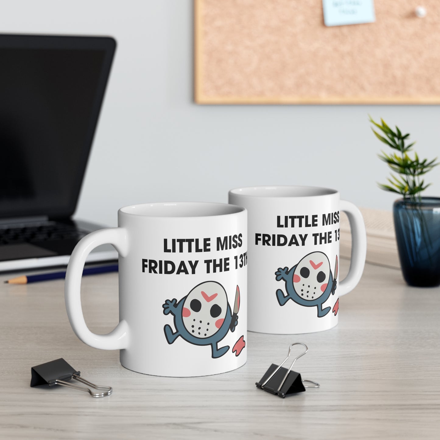 Little Miss Friday the 13th Mug, Jason Voorhees, Horror movies