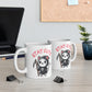 Cute Grim Reaper Mug, spooky, Halloween